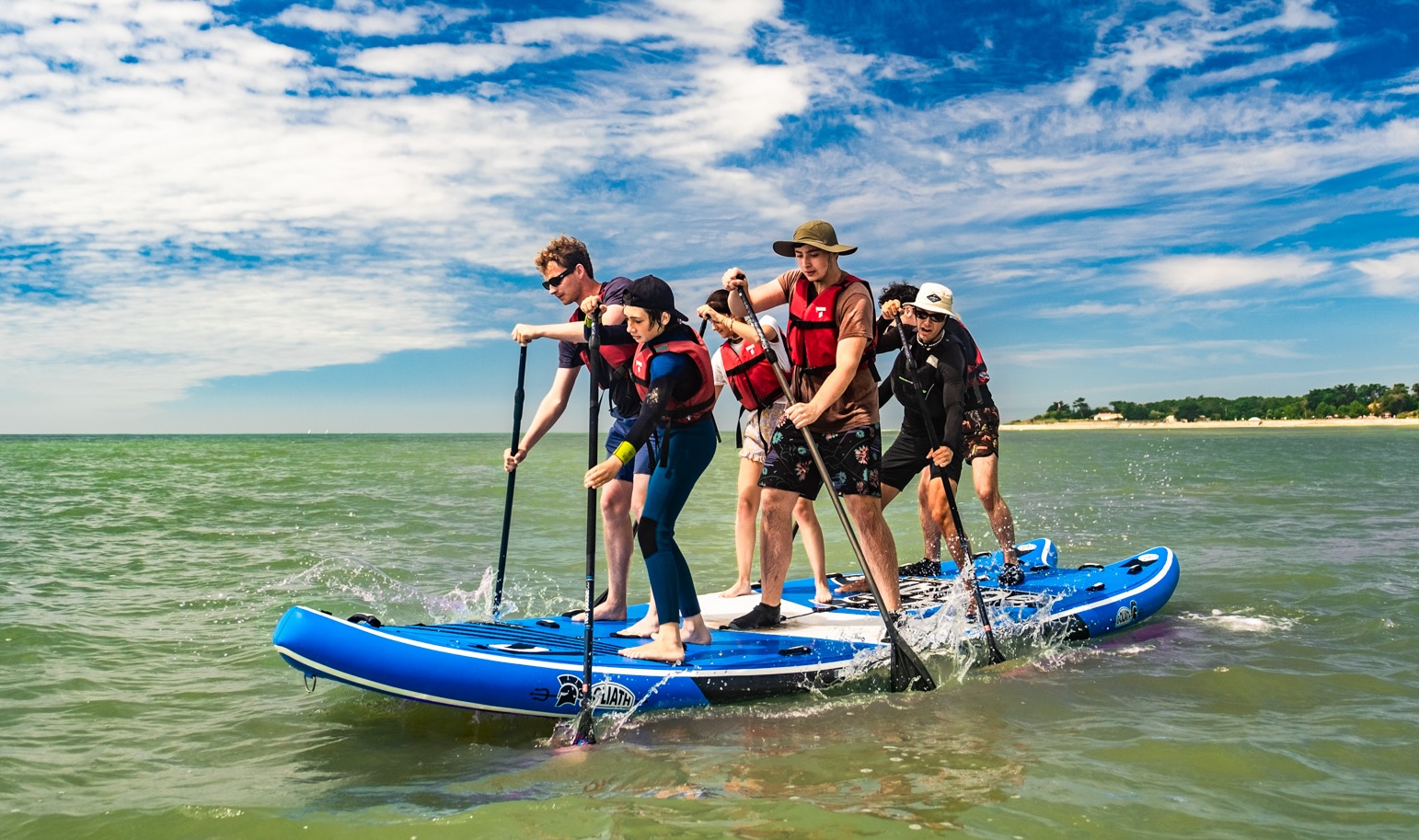 Op groupe big paddle