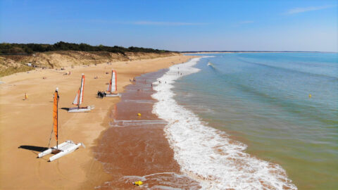 plage du Bouil en vendée